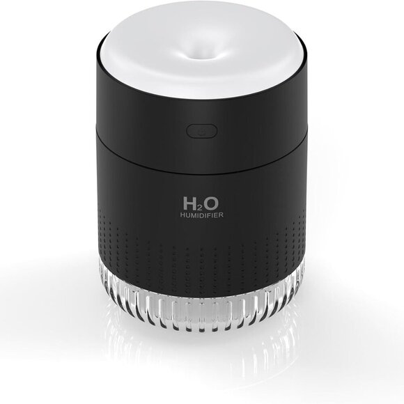 Small Humidifiers for Bedroom 350ml Mini Portable Humidifier for Travel Plants H - Picture 1 of 9
